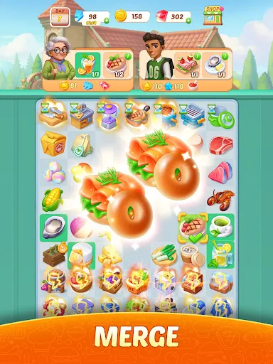 Flambé®: Merge & Cook screenshot