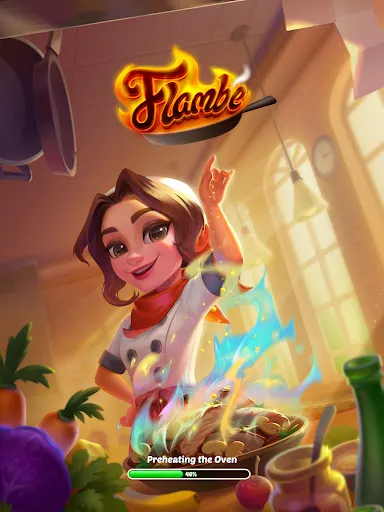 Flambé®: Merge & Cook screenshot