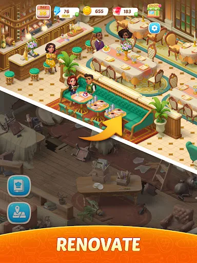 Flambé®: Merge & Cook screenshot