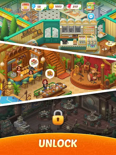 Flambé®: Merge & Cook screenshot