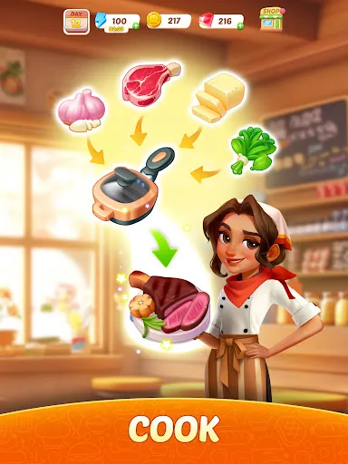 Flambé®: Merge & Cook screenshot
