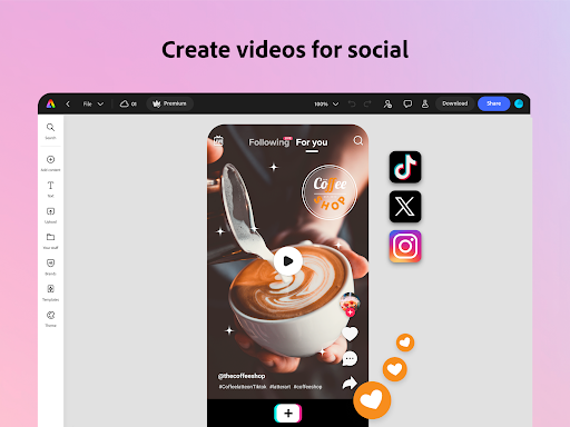 Adobe Express: AI Photo, Video screenshot