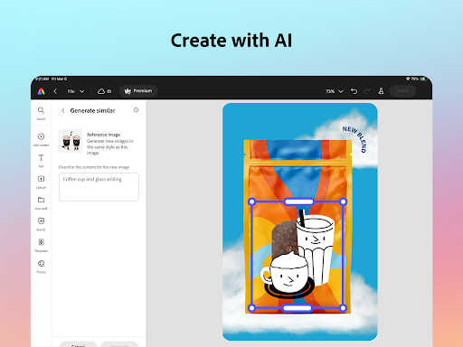 Adobe Express: AI Photo, Video screenshot