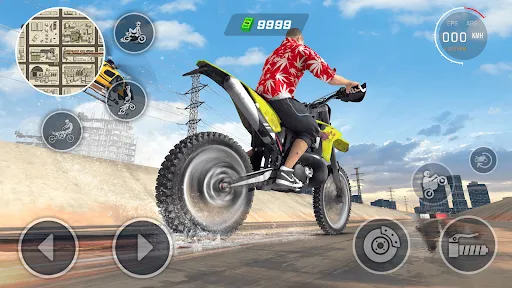 Moto Wheelie: Traffic Bike 3D screenshot