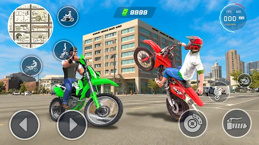 Moto Wheelie: Traffic Bike 3D screenshot