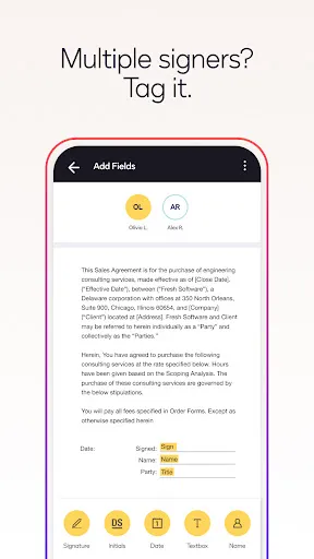 Docusign - Upload & Sign Docs screenshot