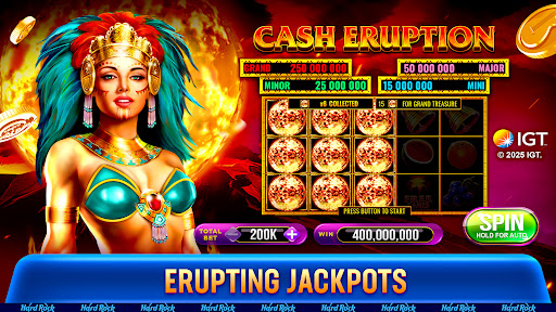 Hard Rock Jackpot Planet screenshot