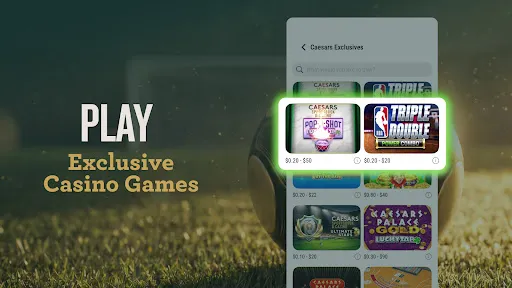 Caesars Sportsbook & Casino screenshot
