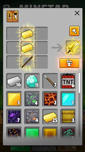 Minetap – Merge rpg clicker screenshot