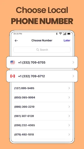 TextNum: Call + Text for Now！ screenshot