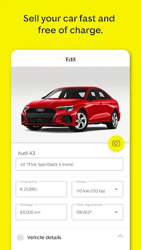 AutoScout24: Automobile market screenshot