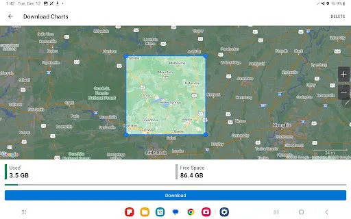 Garmin ActiveCaptain® screenshot