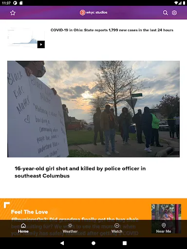 Cleveland News from WKYC screenshot