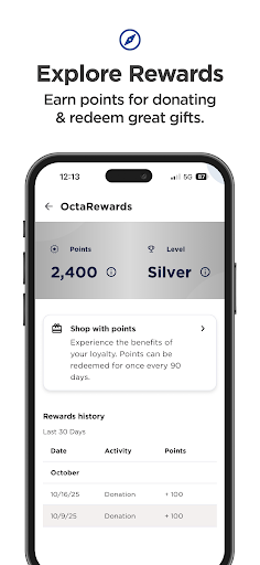 OctaApp - Donate Plasma screenshot