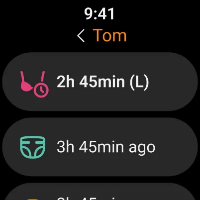 Baby Daybook - Newborn Tracker screenshot