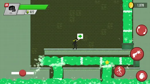 Stick vs Zombies: Platformer screenshot