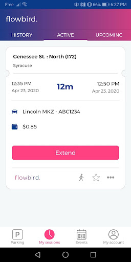 Flowbird Parking screenshot
