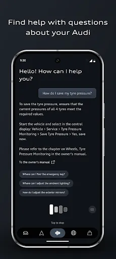 myAudi screenshot