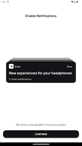 Bose QC Earbuds screenshot