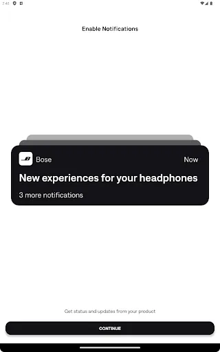 Bose QC Earbuds screenshot
