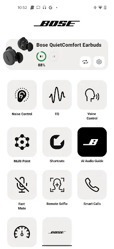 Bose QC Earbuds screenshot