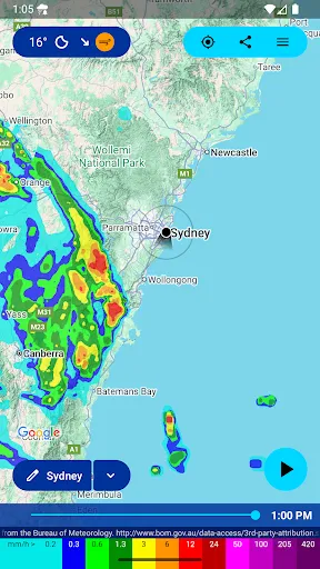 Rain Alarm screenshot