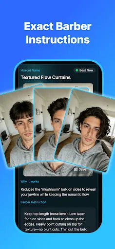 HAIR U: AI Haircut Scanner screenshot