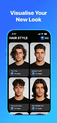 HAIR U: AI Haircut Scanner screenshot