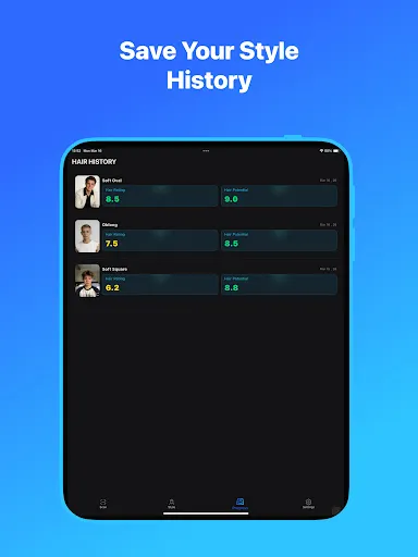 HAIR U: AI Haircut Scanner screenshot
