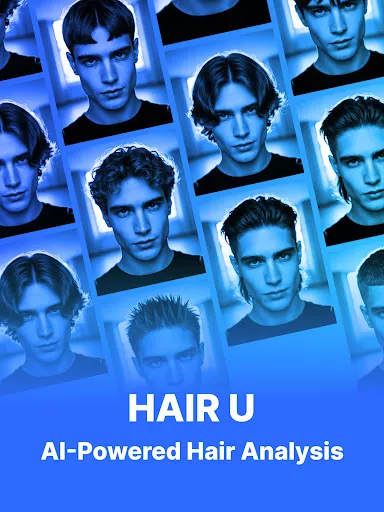 HAIR U: AI Haircut Scanner screenshot