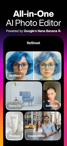 ReShoot: AI Photos & Edits screenshot
