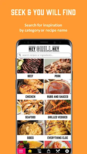 Hey Grill Hey BBQ Recipes screenshot