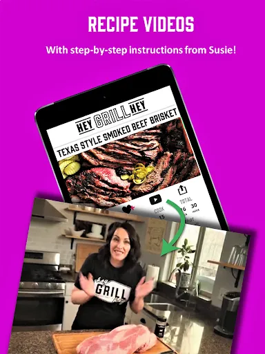 Hey Grill Hey BBQ Recipes screenshot