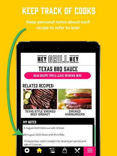 Hey Grill Hey BBQ Recipes screenshot