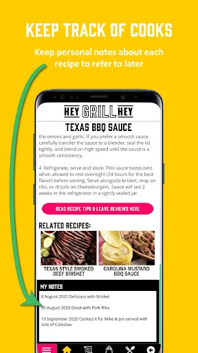 Hey Grill Hey BBQ Recipes screenshot