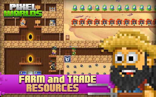 Pixel Worlds: MMO Sandbox screenshot