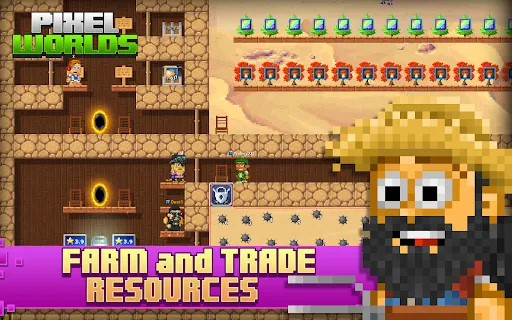 Pixel Worlds: MMO Sandbox screenshot