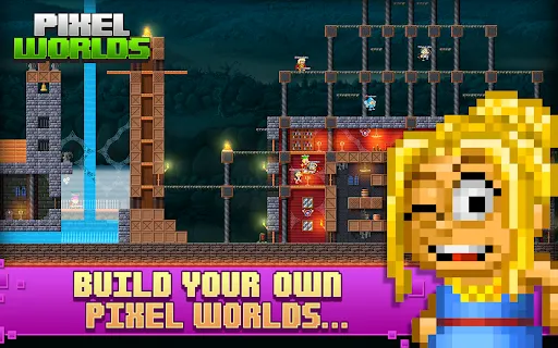 Pixel Worlds: MMO Sandbox screenshot