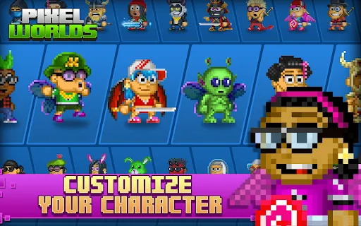 Pixel Worlds: MMO Sandbox screenshot