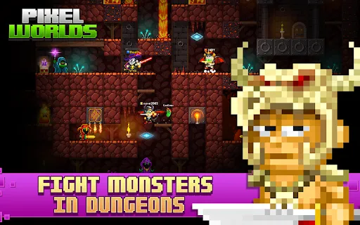 Pixel Worlds: MMO Sandbox screenshot