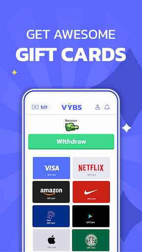 VYBS: Play & Earn Rewards screenshot