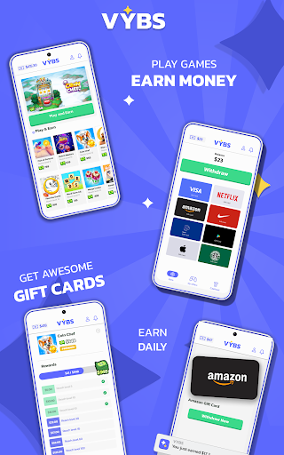 VYBS: Play & Earn Rewards screenshot