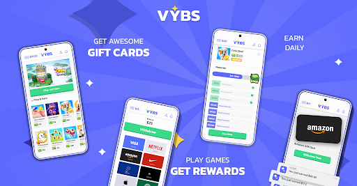 VYBS: Play & Earn Rewards screenshot