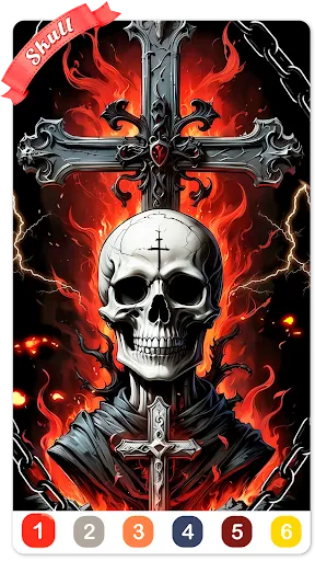 Tattoo Coloring games screenshot