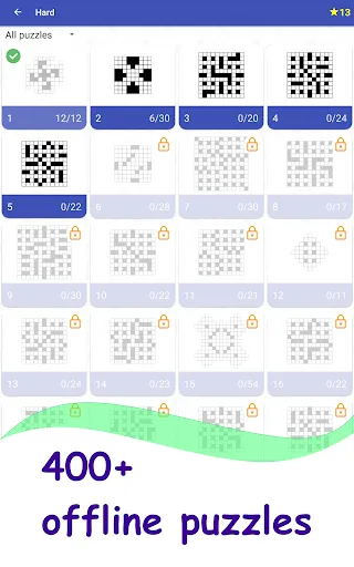 English Crossword Puzzle screenshot