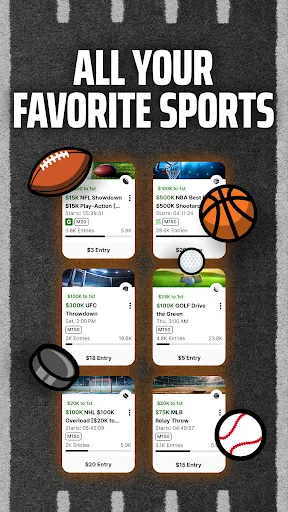DraftKings Fantasy Sports screenshot