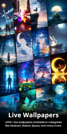 Live Wallpapers, 4K Wallpapers screenshot