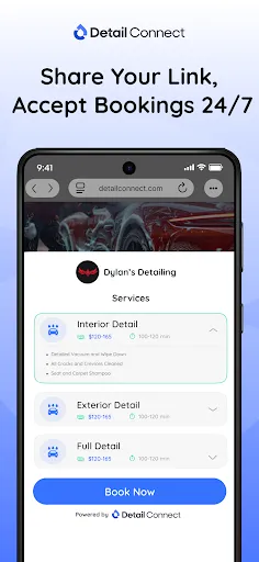 Detail Connect - Detailing CRM screenshot