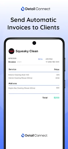 Detail Connect - Detailing CRM screenshot