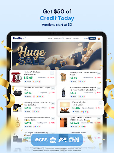 DealDash - Bid & Save Auctions screenshot